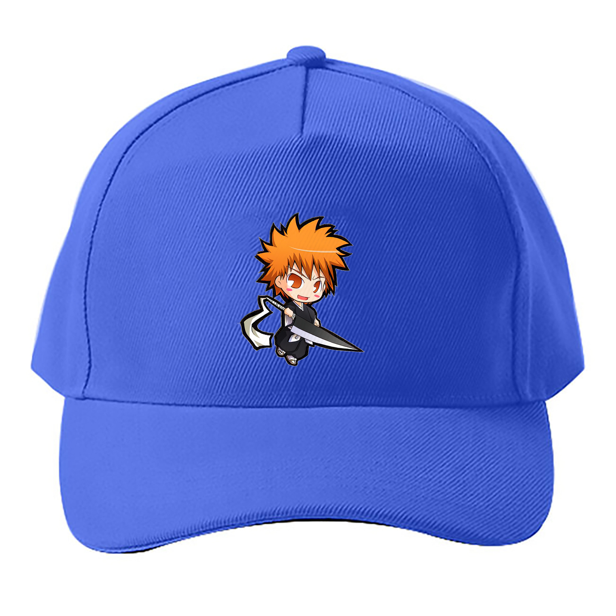 （画像用） ブリーチ 黒崎一護（くろさき いちご）BLEACH Kurosaki Ichigo ベースボールキャップ 綿100％ 男女兼用 帽子 スポーツ